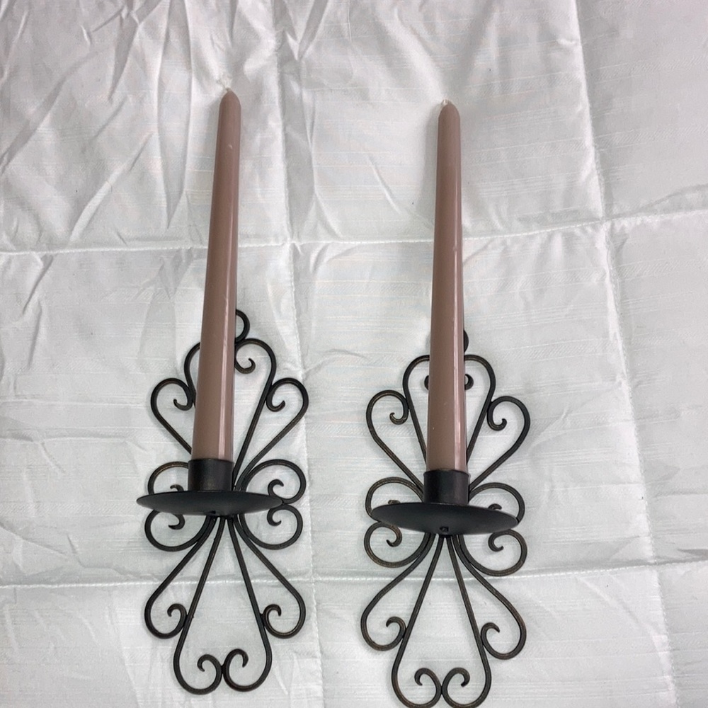 Set of candle holders